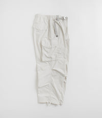 and wander Oversized Cargo Pants - Off White thumbnail