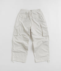 and wander Oversized Cargo Pants - Off White thumbnail
