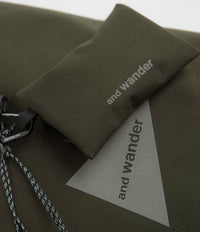 and wander PE CO Tote Bag - Dark Khaki thumbnail