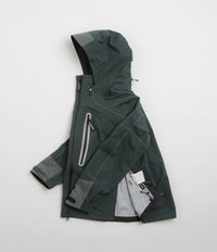 and wander Pertex Shield Rain Jacket - Dark Green thumbnail