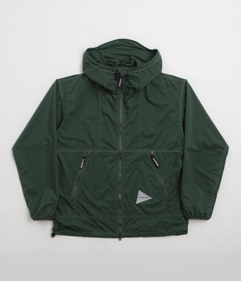 and wander Pertex Wind Jacket - Green