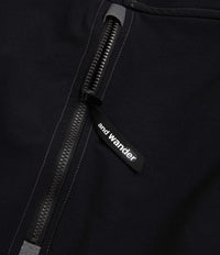 and wander Schoeller 3XDRY Stretch Jacket - Black thumbnail