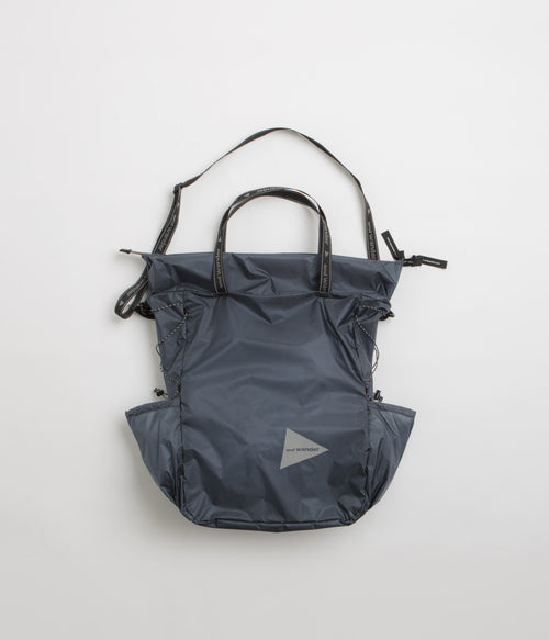 and wander Sil Tote Bag - Blue