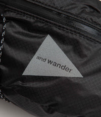 and wander Sil Waist Bag - Charcoal thumbnail