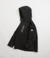 and wander Stretch Shell Jacket - Black thumbnail