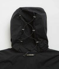 and wander Stretch Shell Jacket - Black thumbnail