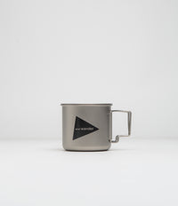 and wander Titanium Mug - Silver thumbnail