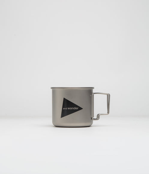 and wander Titanium Mug - Silver