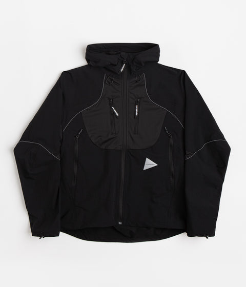 and wander Trek Jacket - Black