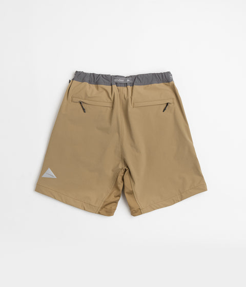and wander Trek Shorts in Beige