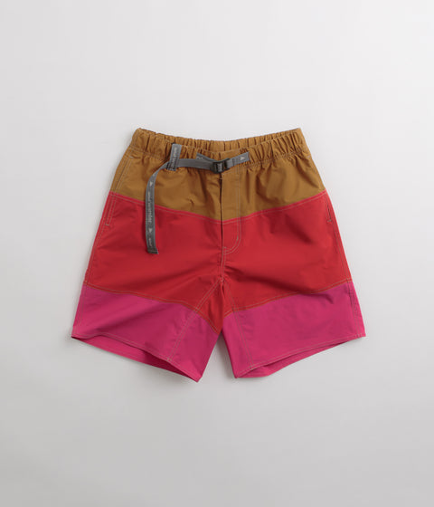and wander Wave Shorts - Red