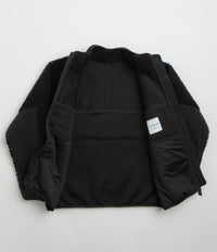 and wander Wool Boa Jacket - Black thumbnail