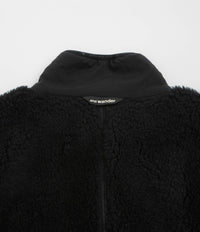 and wander Wool Boa Jacket - Black thumbnail