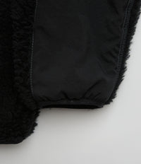 and wander Wool Boa Jacket - Black thumbnail