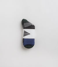 and wander Wool Socks - Charcoal thumbnail