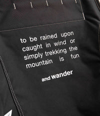 and wander x Helinox Folding Chair Two - Black thumbnail