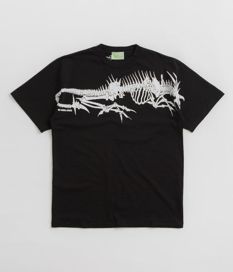 Aries Acid Dragon Skelator T-Shirt - Black