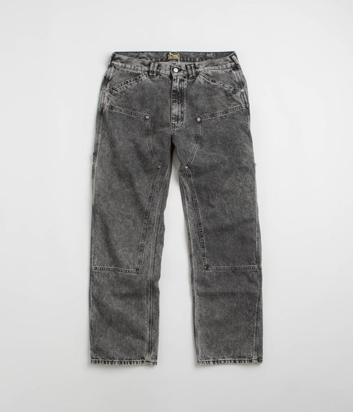 Aries Acid Wash Carpenter Jeans - Black