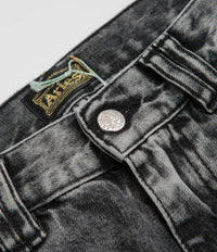 Aries Acid Wash Carpenter Jeans - Black thumbnail