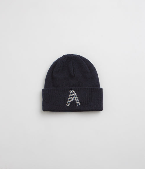 Aries Column Beanie - Navy