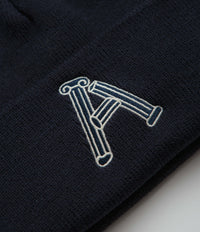 Aries Column Beanie - Navy thumbnail