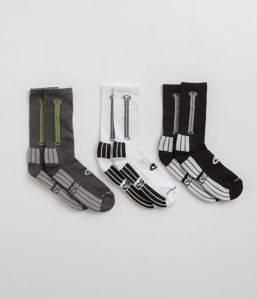 Aries Column Socks (3 Pack) - Multi