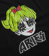 Aries Kiss T-Shirt - Black thumbnail