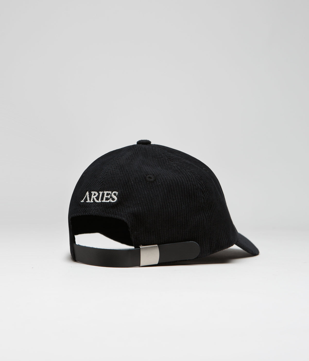 Aries Mini Problemo Corduroy Cap - Black | Always in Colour