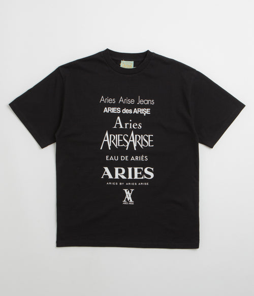 Aries Perfume T-Shirt - Black