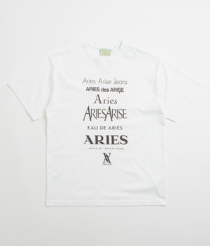 Aries Perfume T-Shirt - White