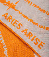 Aries Skeletor Scarf - Orange thumbnail