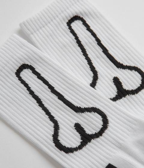 Aries Willy Socks - White | Always in Colour