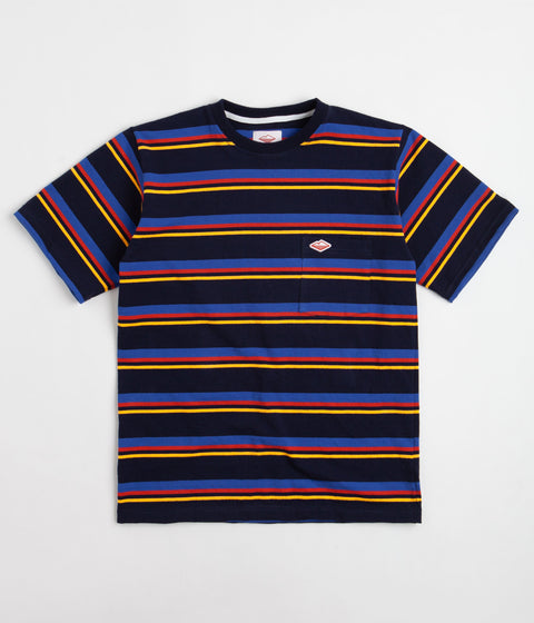 Battenwear Pocket Rugby T-Shirt - Multi Stripe