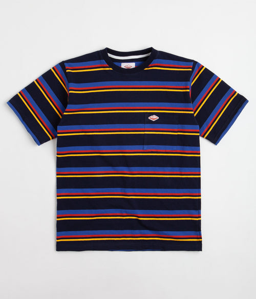 Battenwear Pocket Rugby T-Shirt - Multi Stripe