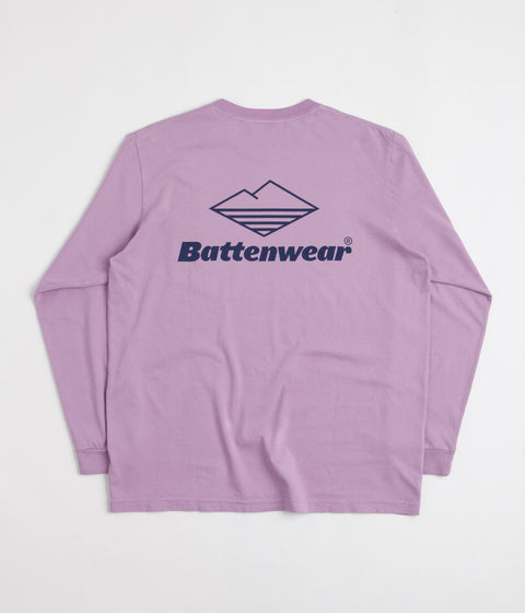 Battenwear Team Pocket Long Sleeve T-Shirt - Lavender