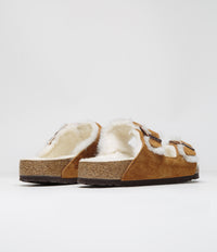 Birkenstock Arizona Shearling Sandals - Mink thumbnail