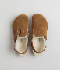 Birkenstock Tokio Shearling Sandals - Mink thumbnail