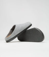 Birkenstock Zermatt Felt Slippers - Light Grey thumbnail