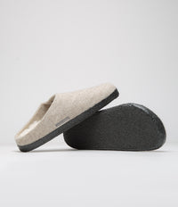 Birkenstock Zermatt Shearling Felt Slippers - Eggnog thumbnail