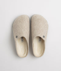 Birkenstock Zermatt Shearling Felt Slippers - Eggnog thumbnail