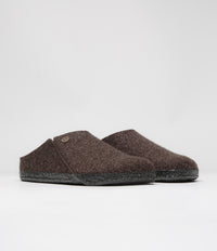 Birkenstock Zermatt Shearling Felt Slippers - Mocha thumbnail