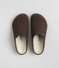 Birkenstock Zermatt Shearling Felt Slippers - Mocha thumbnail