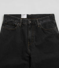 Carhartt Aaron Pants - Stone Washed Black thumbnail