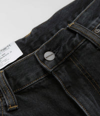 Carhartt Aaron Pants - Stone Washed Black thumbnail