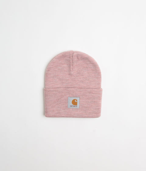 Carhartt Acrylic Watch Hat Beanie - Glassy Pink Heather