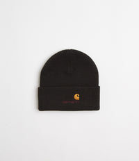 Carhartt American Script Beanie - Black thumbnail