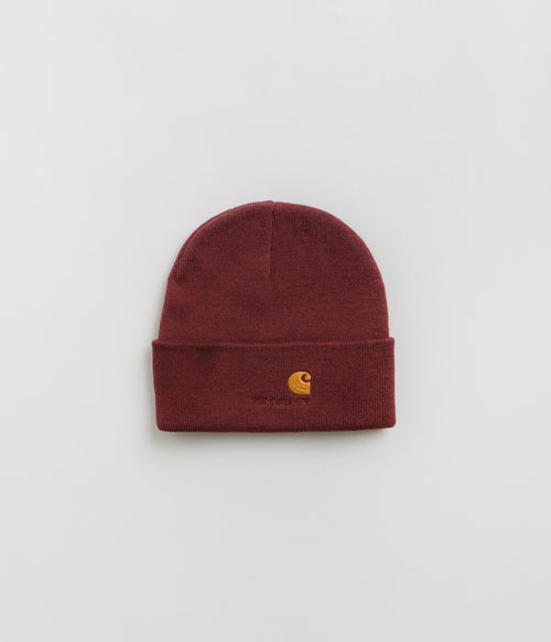 Carhartt American Script Beanie - Malbec