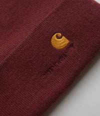 Carhartt American Script Beanie - Malbec thumbnail