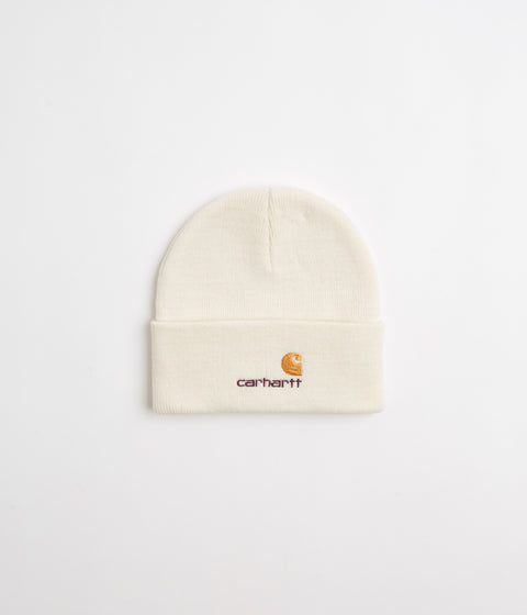 Carhartt American Script Beanie - Natural