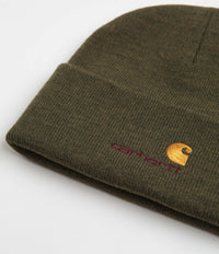 Carhartt American Script Beanie - Plant thumbnail